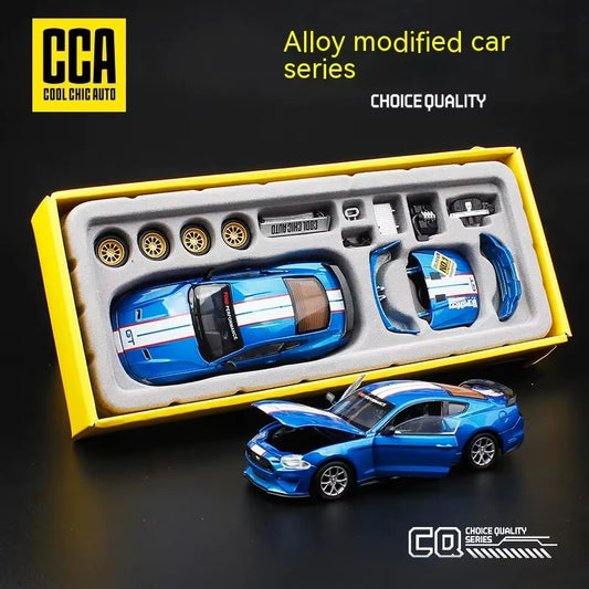 Ford Mustang la scară 1:43, din aliaj