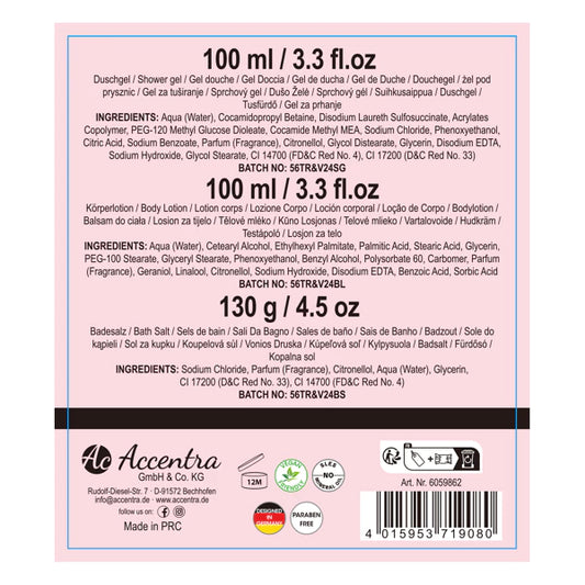 Set cadou ROMANTIC DREAMS in pantof glitter