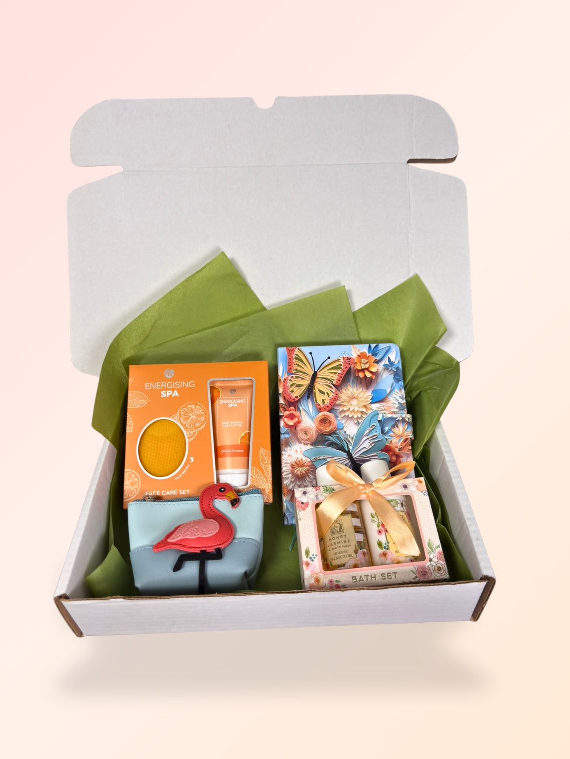 Set cadou Blooming Care-minipouche, agenda, pad silicon, set spa