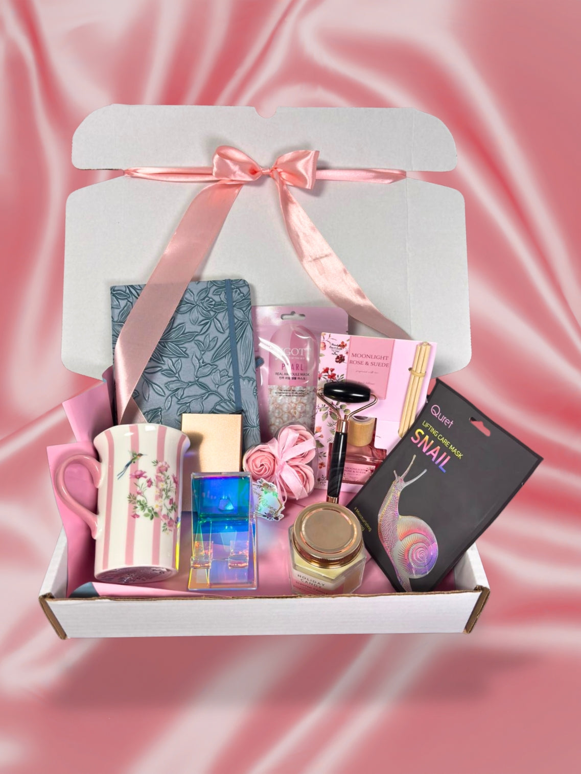 Set cadou Satin Rose Deluxe