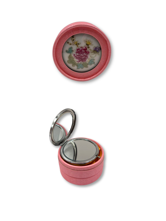 Oglinda Ceramica Vintage Blossom in Cutie Cadou