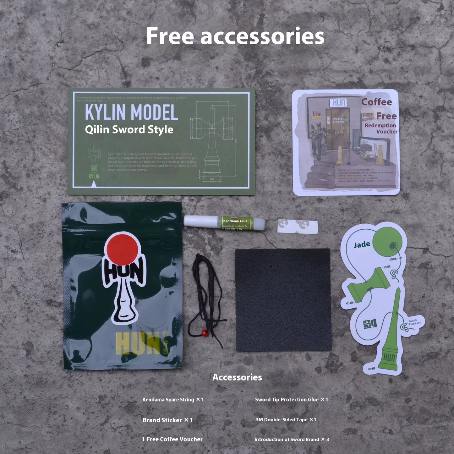 Kendama Originală Hunkendama – Pentru Începători și Profesioniști, Model Kylin, Material Fagus Sylvatica