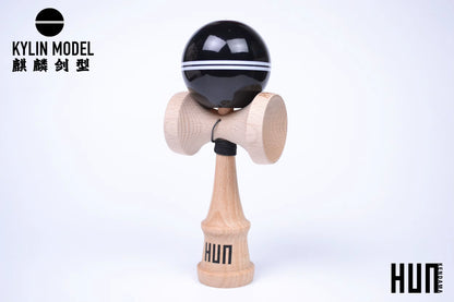Kendama Originală Hunkendama – Pentru Începători și Profesioniști, Model Kylin, Material Fagus Sylvatica