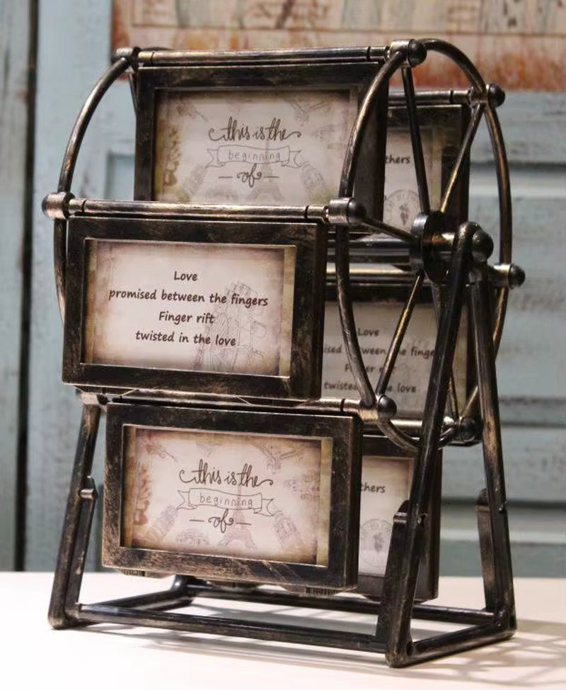 Ramă retro tip moară de vânt