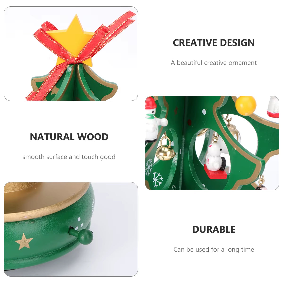 Cutie Muzicală Brad de Crăciun 