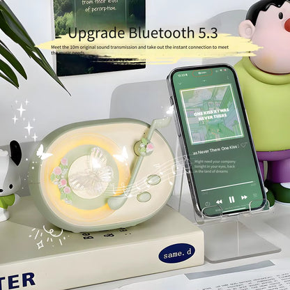 Boxă Wireless Bluetooth cu Lumină Ambientală 