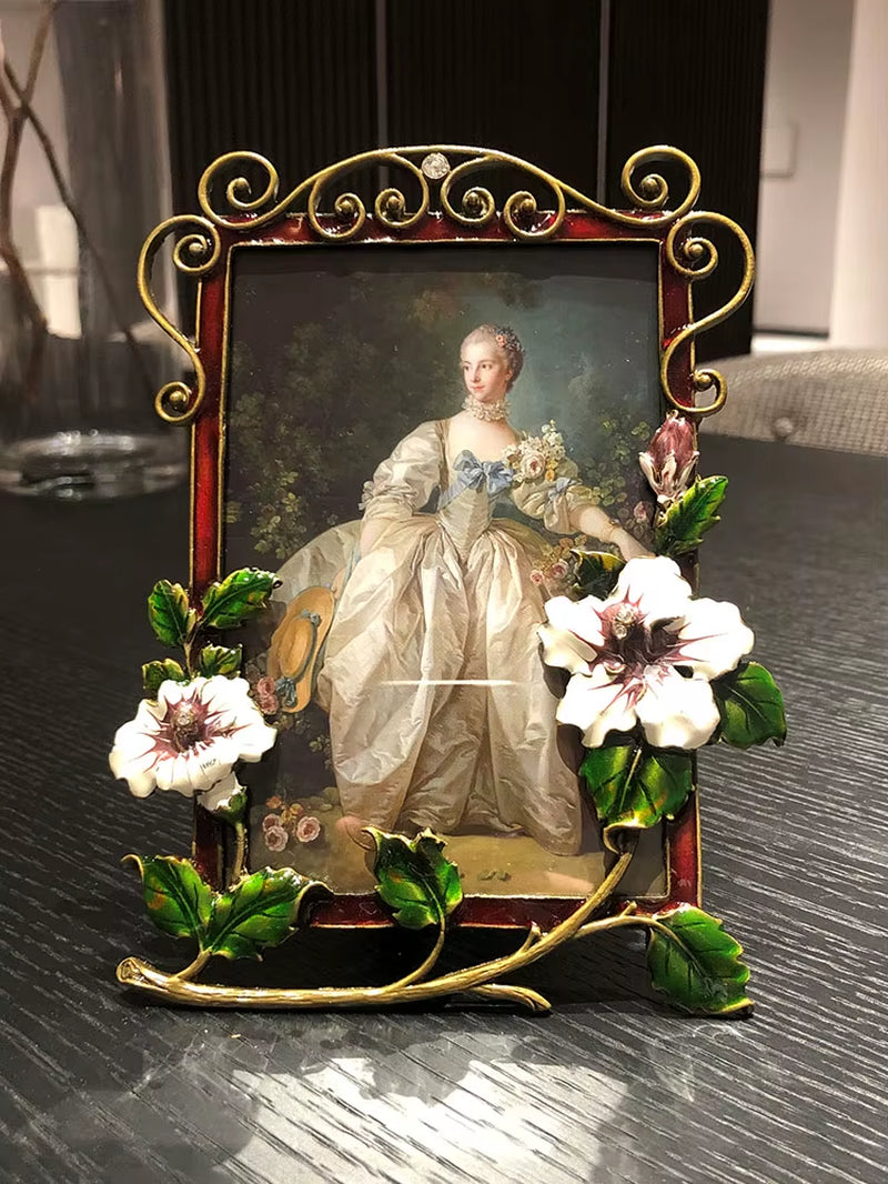 Ramă foto metalică retro 