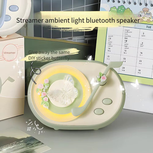 Boxă Wireless Bluetooth cu Lumină Ambientală 