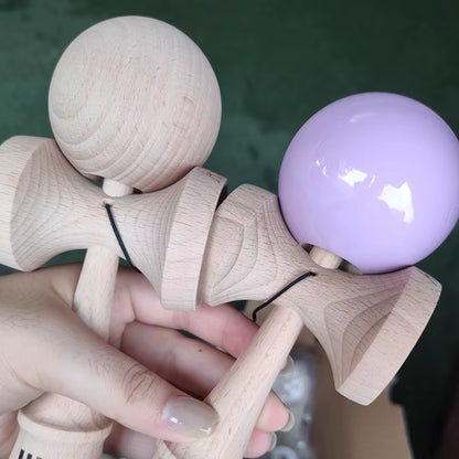 Kendama Originală Hunkendama – Pentru Începători și Profesioniști, Model Kylin, Material Fagus Sylvatica