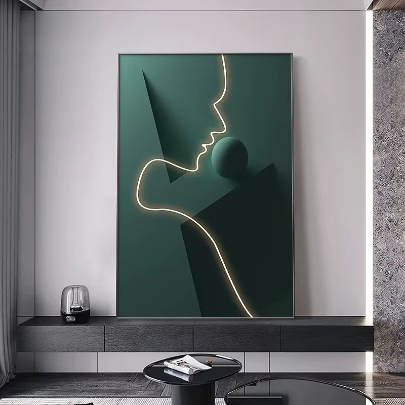 Tablou Decorativ Modern cu LED