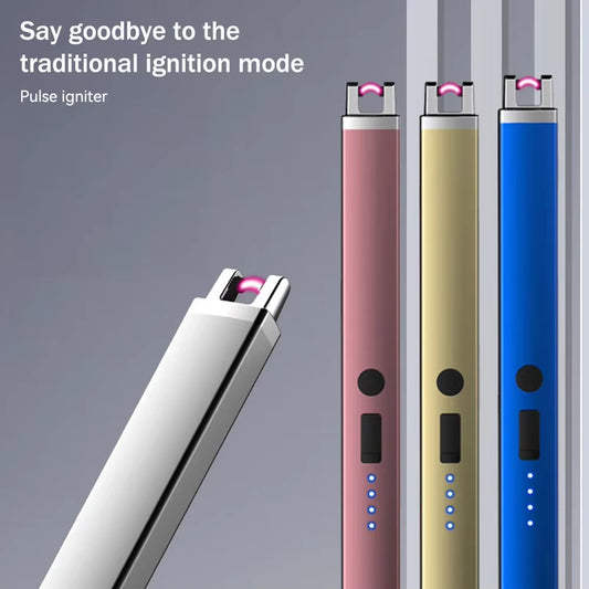 Brichetă electrică cu arc de plasmă – rezistentă la vânt, fără flacără, cu aprindere prin impuls