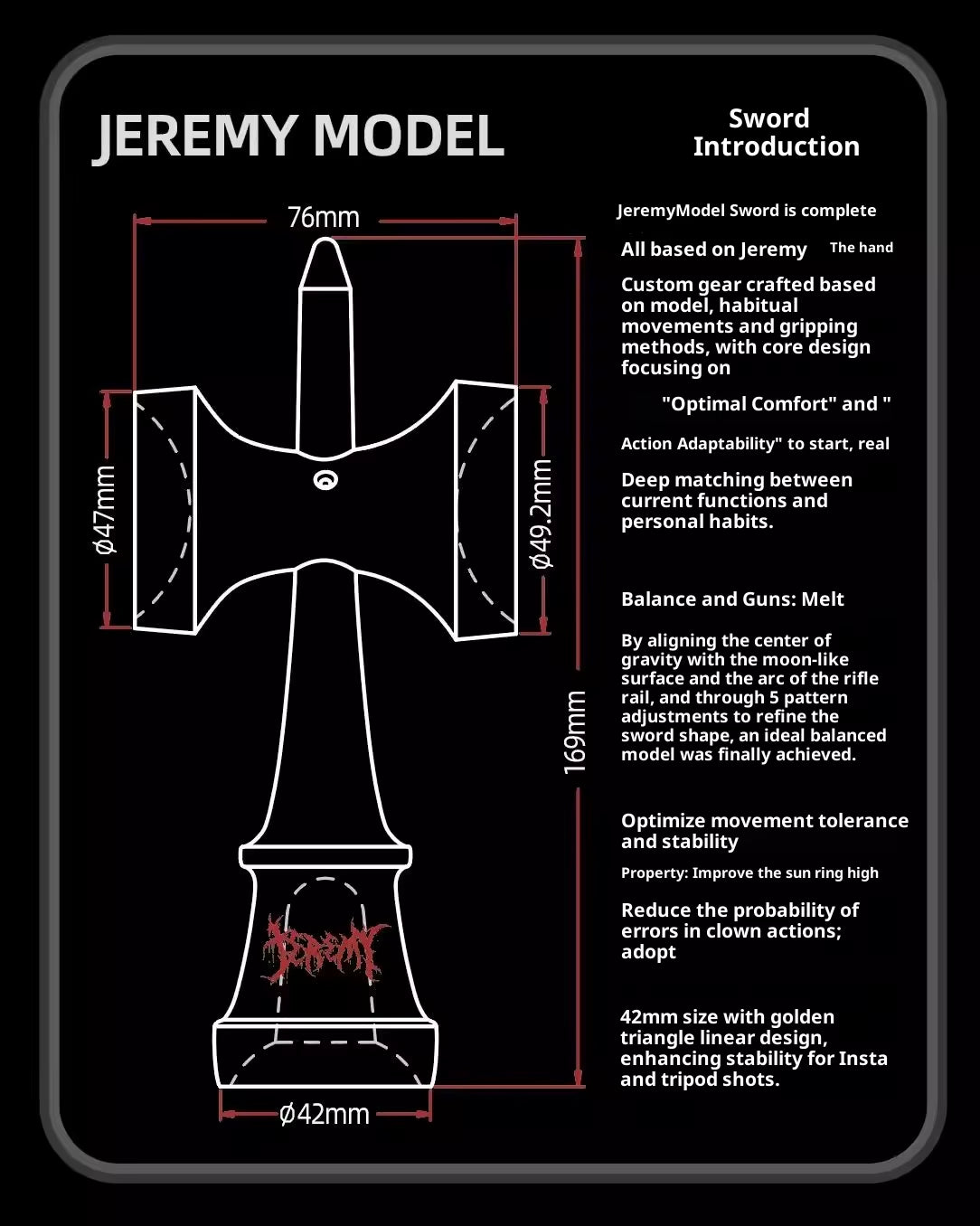 Original Hun Kendama Jeremy Model Professional Swordball Game Outdoor Fitness Ball Train Eye-Hand Coordination for Children Gift