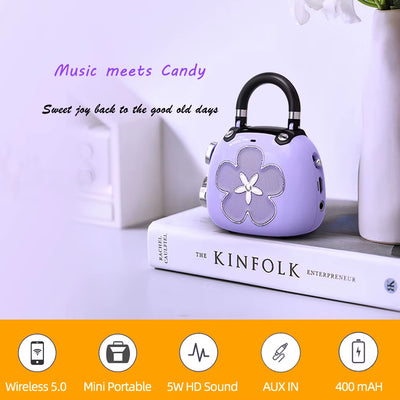 Boxă Bluetooth 5.0 Mini – Design „Candy”, Putere 5W