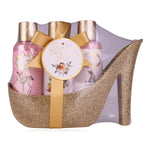 Set cadou ROMANTIC DREAMS in pantof glitter