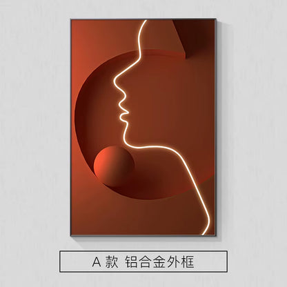 Tablou Decorativ Modern cu LED