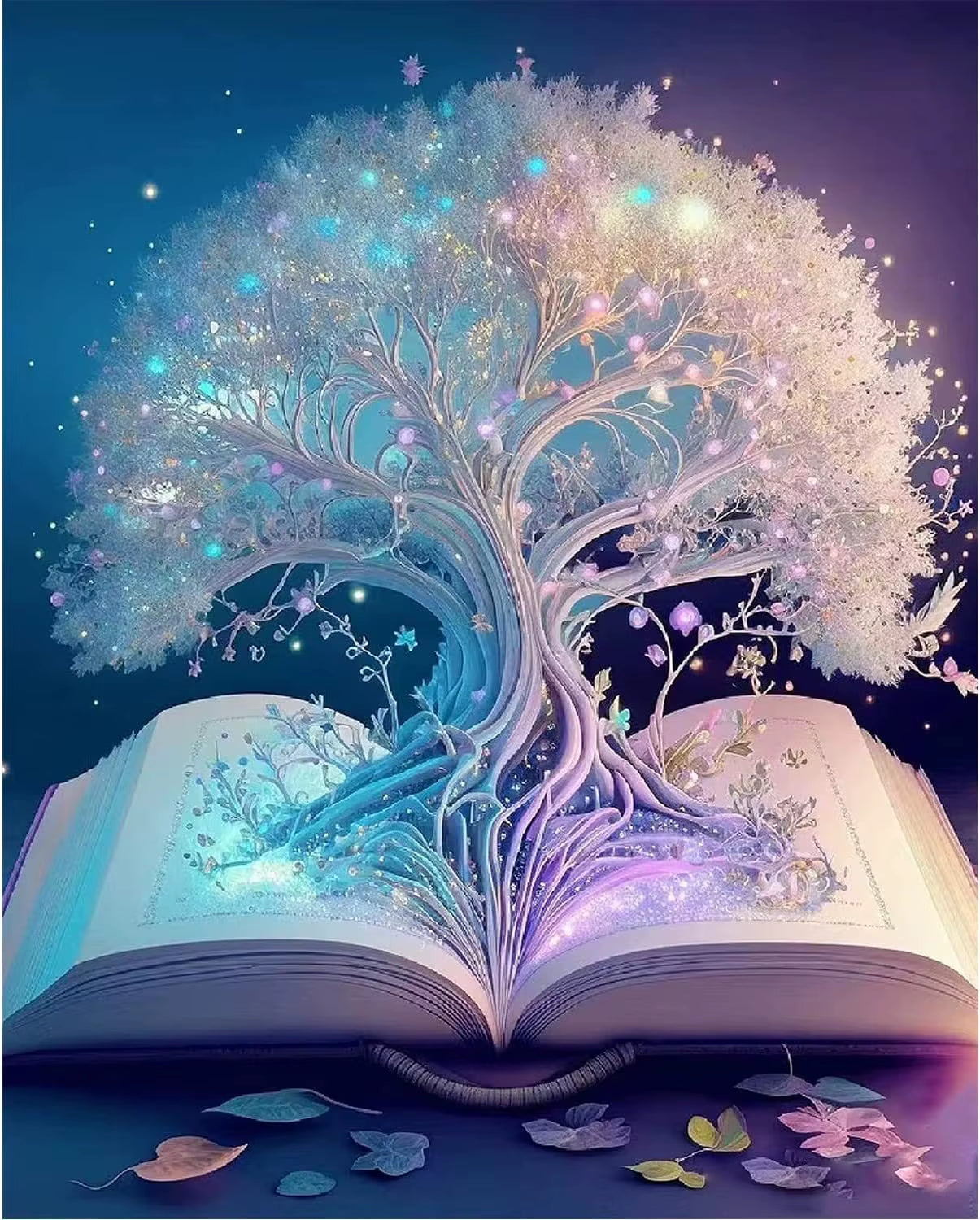 Tablou Decorativ 5D cu Diamante – Arborele Vieții