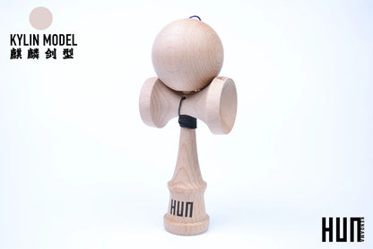 Kendama Originală Hunkendama – Pentru Începători și Profesioniști, Model Kylin, Material Fagus Sylvatica