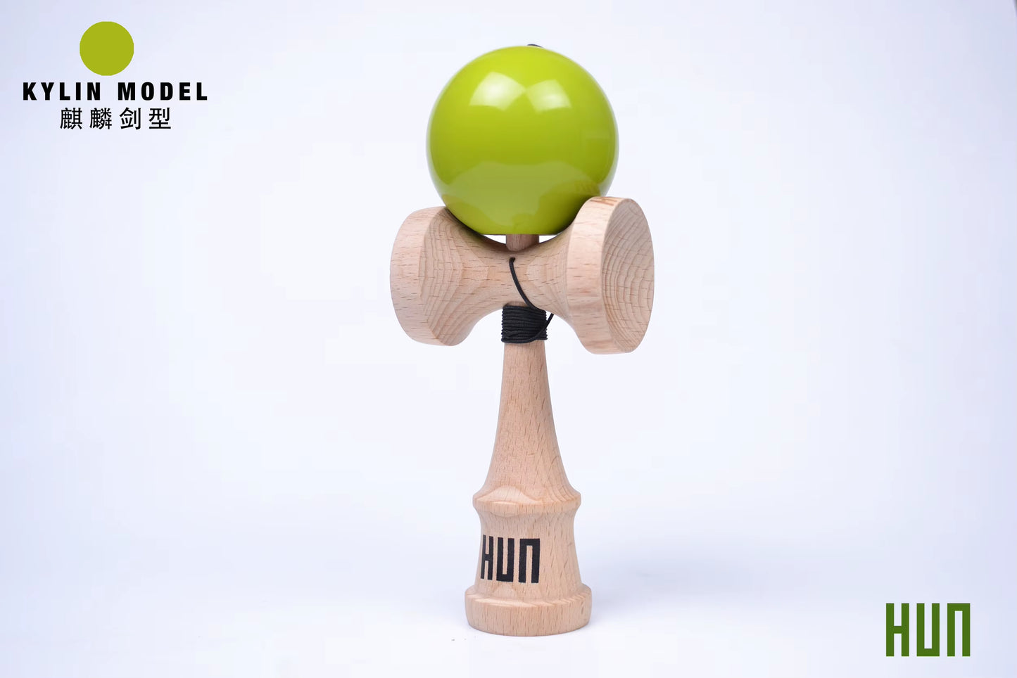 Kendama Originală Hunkendama – Pentru Începători și Profesioniști, Model Kylin, Material Fagus Sylvatica