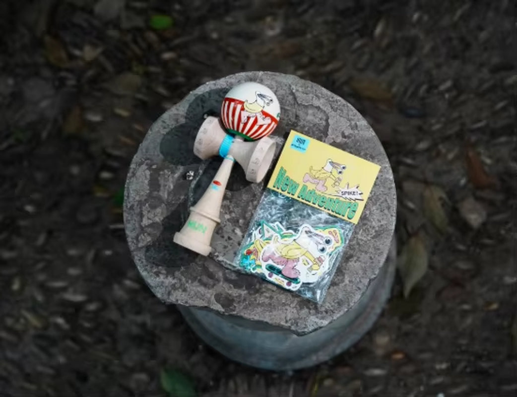 Original Hun Kendama Jeremy Model Professional Swordball Game Outdoor Fitness Ball Train Eye-Hand Coordination for Children Gift