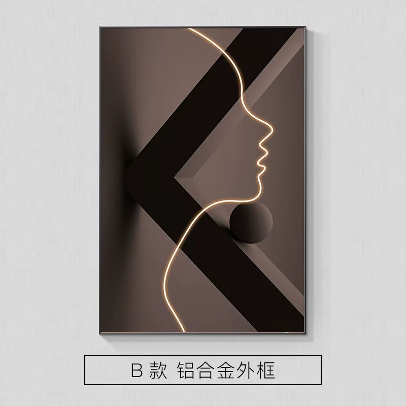 Tablou Decorativ Modern cu LED