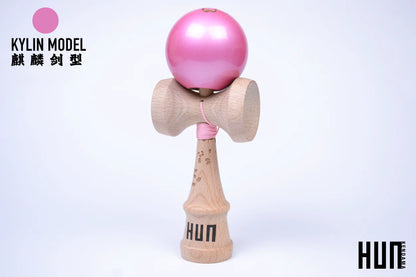 Kendama Originală Hunkendama – Pentru Începători și Profesioniști, Model Kylin, Material Fagus Sylvatica