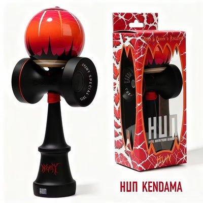 Original Hun Kendama Jeremy Model Professional Swordball Game Outdoor Fitness Ball Train Eye-Hand Coordination for Children Gift