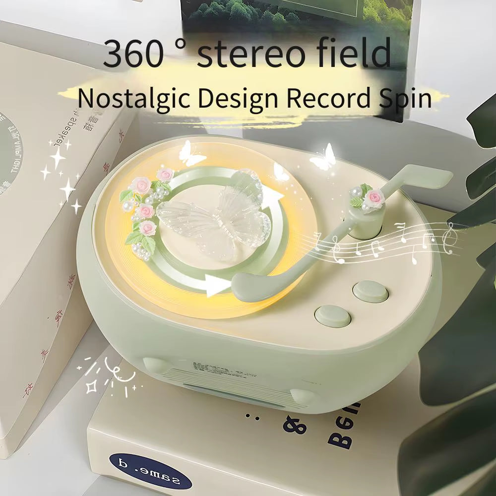 Boxă Wireless Bluetooth cu Lumină Ambientală 