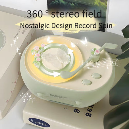 Boxă Wireless Bluetooth cu Lumină Ambientală 