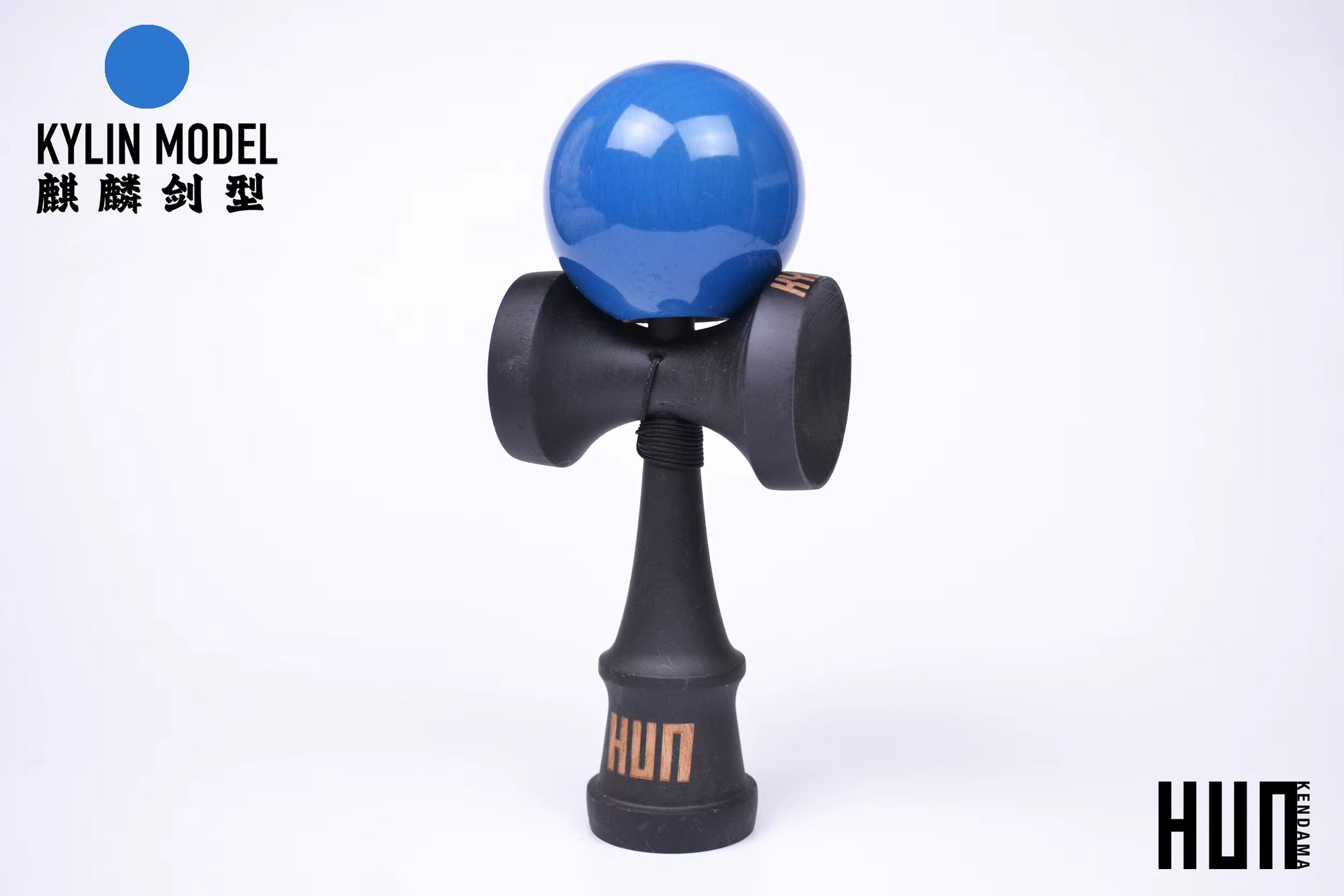 Kendama Originală Hunkendama – Pentru Începători și Profesioniști, Model Kylin, Material Fagus Sylvatica