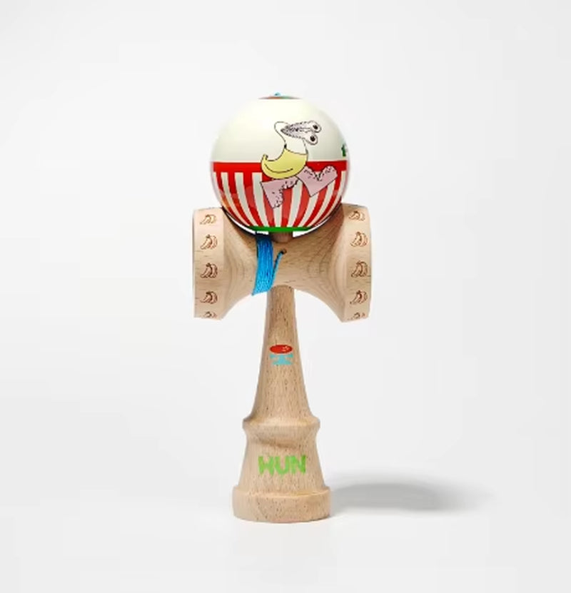 Original Hun Kendama Jeremy Model Professional Swordball Game Outdoor Fitness Ball Train Eye-Hand Coordination for Children Gift