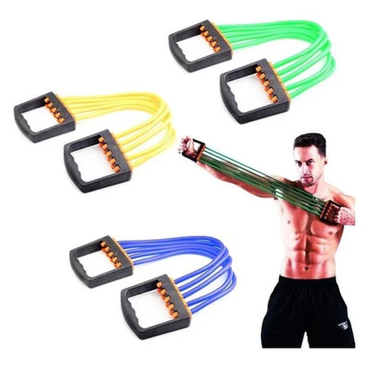 Extender Elastic Pectoral – Echipament Fitness pentru Piept, Umeri și Fese, 63cm, Portabil și Ergonomic
