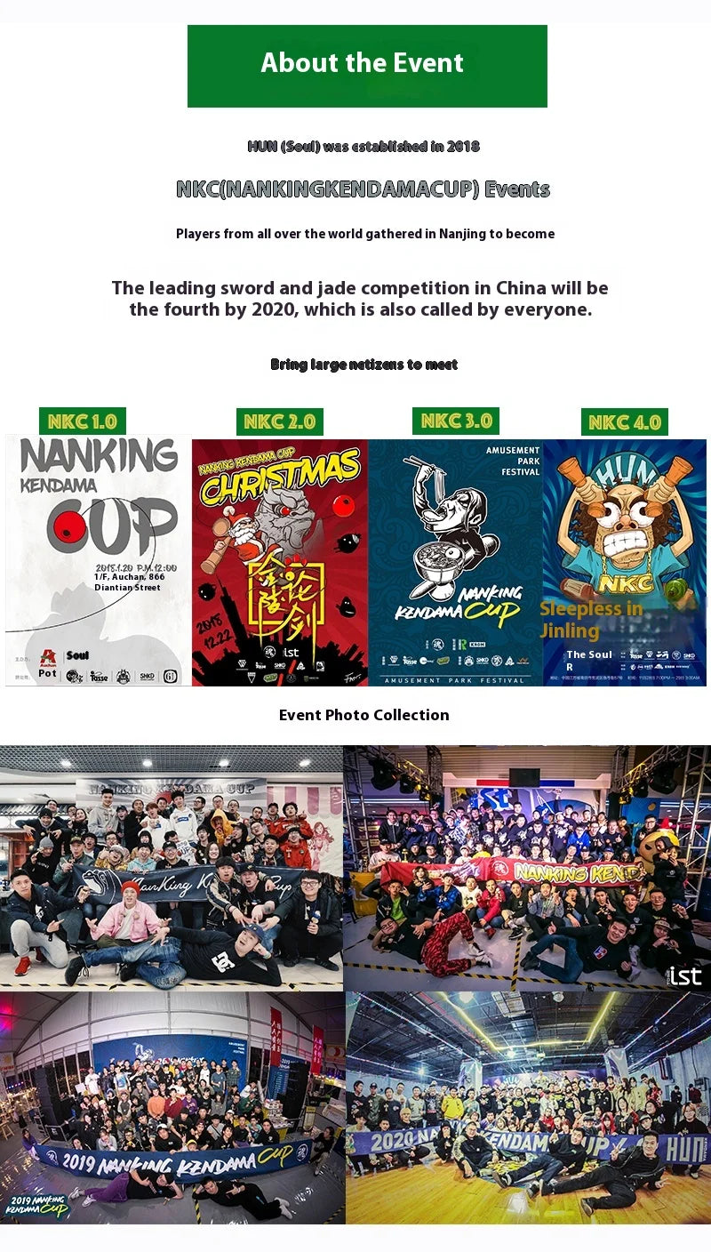 Kendama HUN model Kylin Kendama