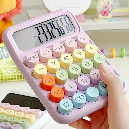 Calculator Tip Tastatură – 12 Cifre, Design Candy Color