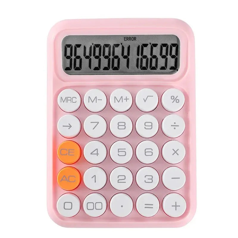 Calculator Tip Tastatură – 12 Cifre, Design Candy Color