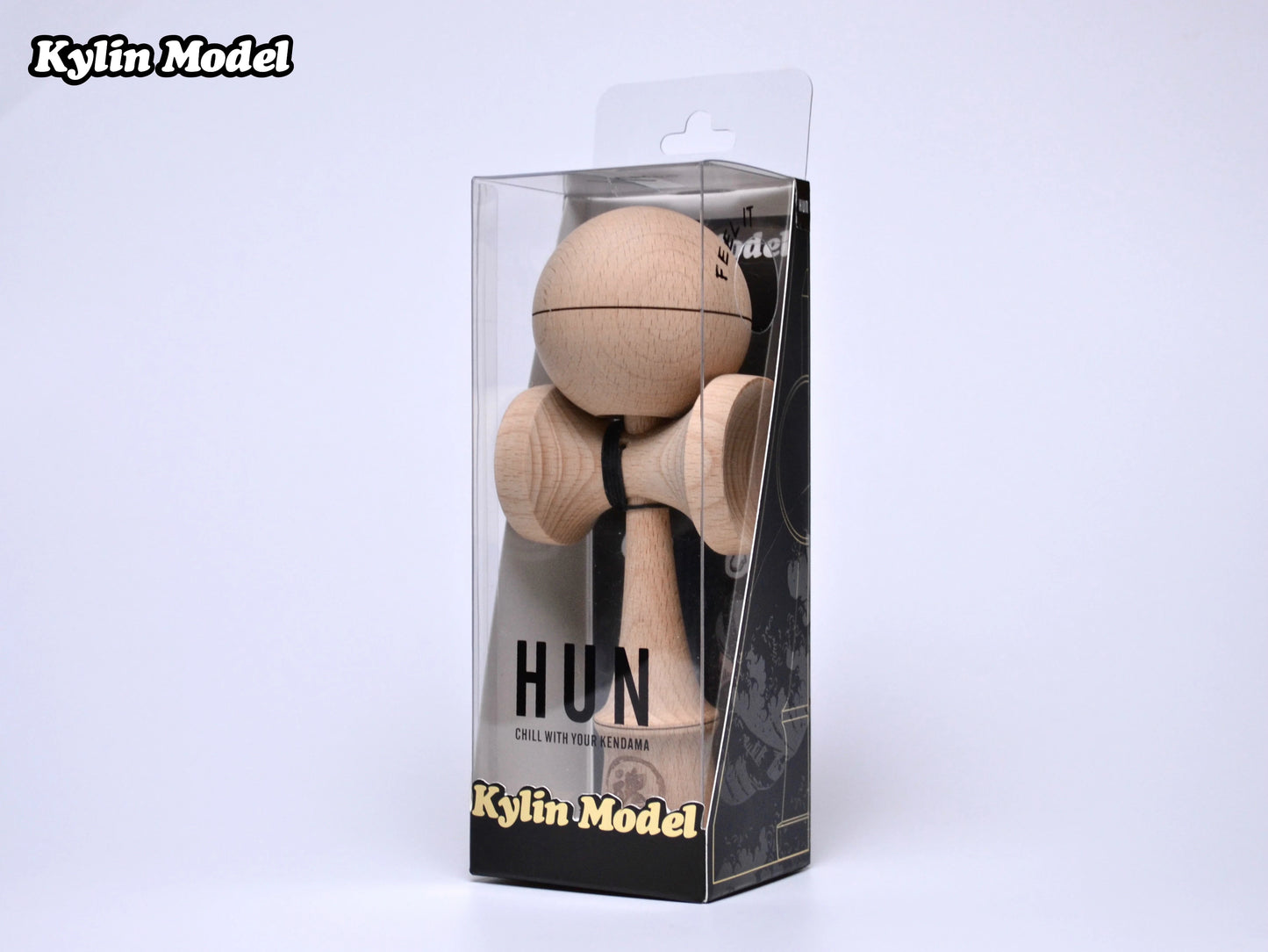 Kendama Originală Hunkendama – Pentru Începători și Profesioniști, Model Kylin, Material Fagus Sylvatica