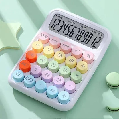 Calculator Tip Tastatură – 12 Cifre, Design Candy Color