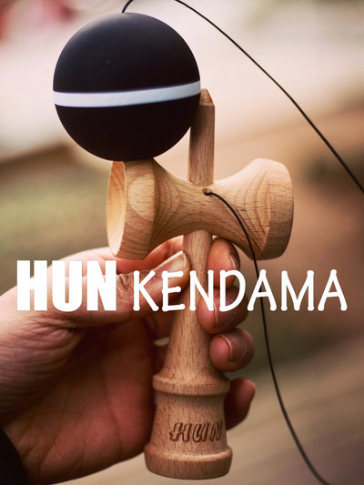 Kendama Originală Hunkendama – Pentru Începători și Profesioniști, Model Kylin, Material Fagus Sylvatica
