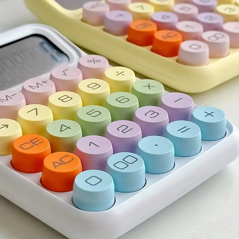 Calculator Tip Tastatură – 12 Cifre, Design Candy Color