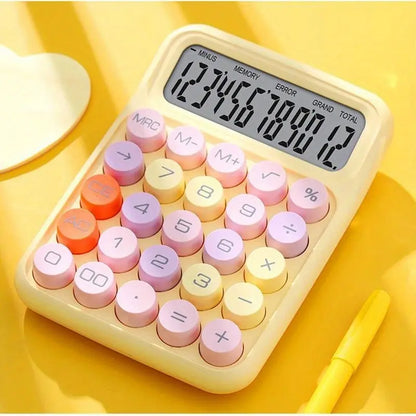 Calculator Tip Tastatură – 12 Cifre, Design Candy Color