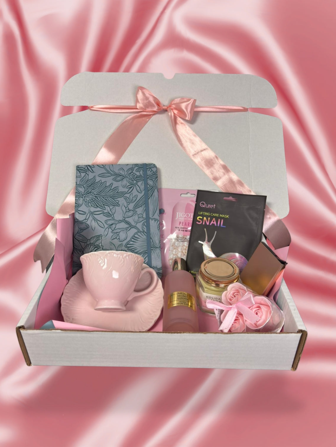 Set cadou Satin Pink Harmony