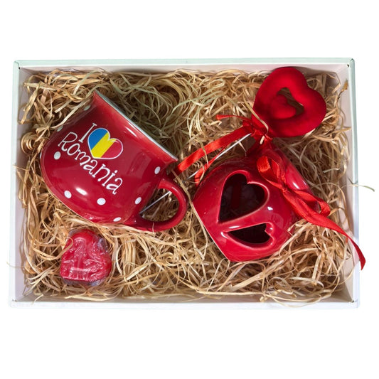 Set cadou ROMANTIC HEARTS