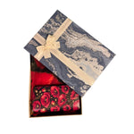 Set cadou POPPY ELEGANCE – Esarfa si portofel cu design floral