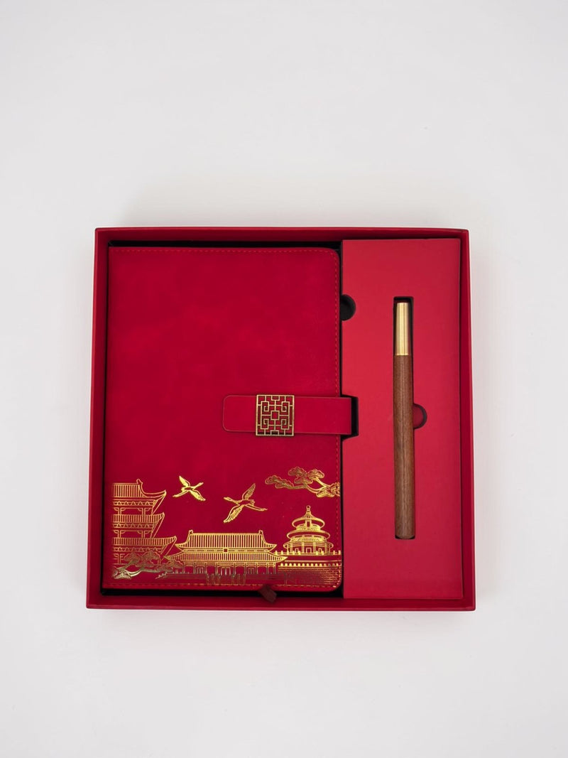 Set cadou IMPERIAL NOTE – Agenda premium si stilou elegant