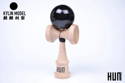 Kendama Originală Hunkendama – Pentru Începători și Profesioniști, Model Kylin, Material Fagus Sylvatica