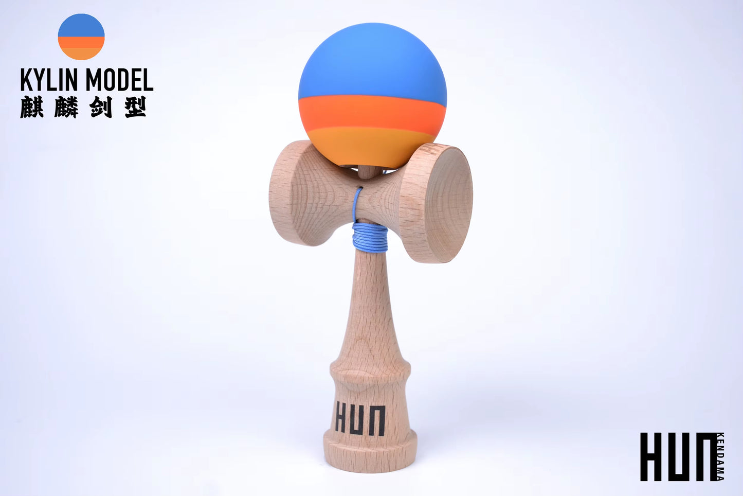Kendama Originală Hunkendama – Pentru Începători și Profesioniști, Model Kylin, Material Fagus Sylvatica