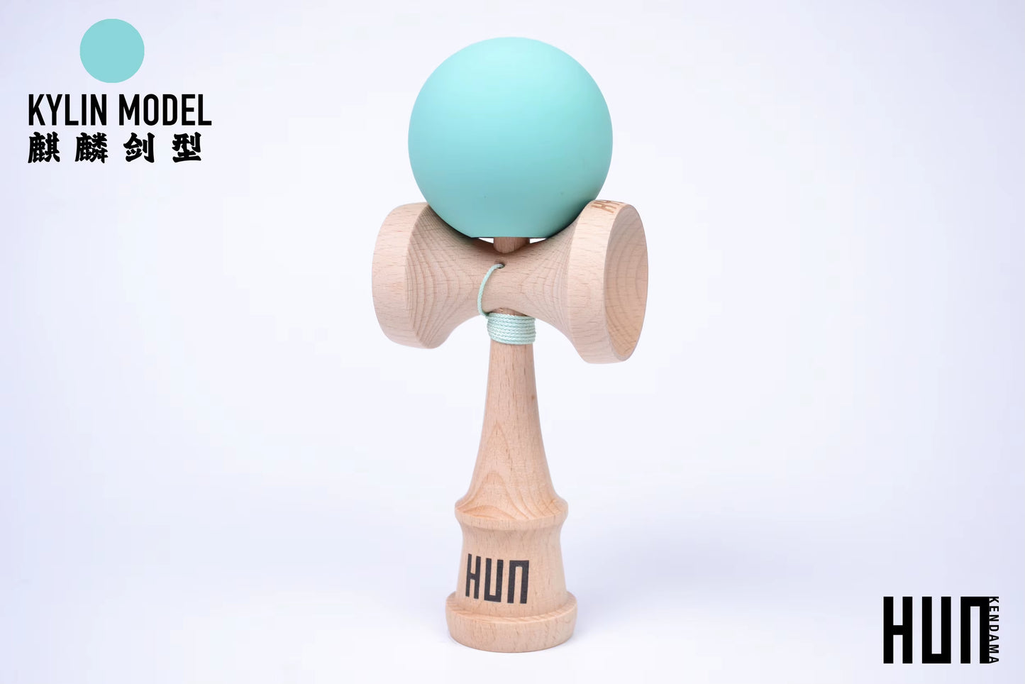 Kendama Originală Hunkendama – Pentru Începători și Profesioniști, Model Kylin, Material Fagus Sylvatica