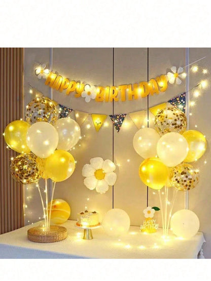 Set suporturi pentru baloane cu 7 capete, 70 cm