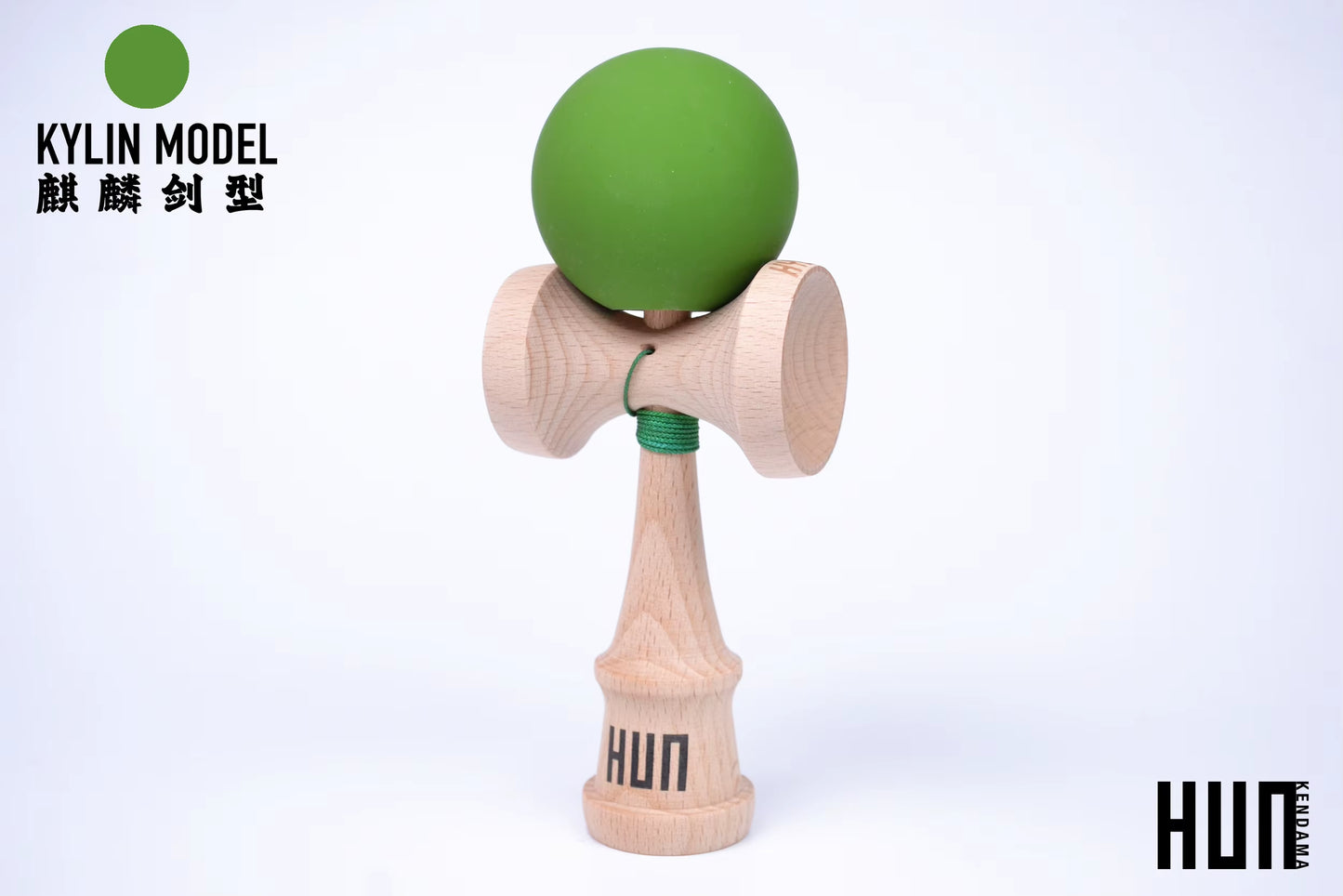 Kendama Originală Hunkendama – Pentru Începători și Profesioniști, Model Kylin, Material Fagus Sylvatica