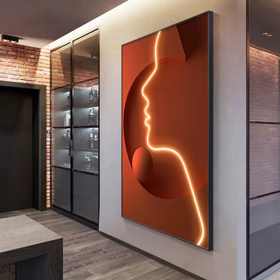 Tablou Decorativ Modern cu LED