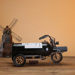 Motorcycle Wooden Wine Rack